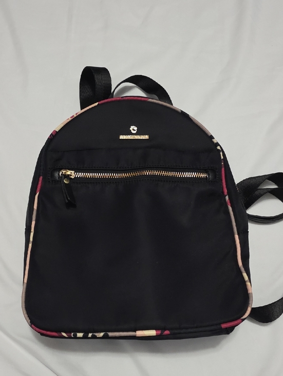 Spartina 449 Handbags - Spartina 449 Black Floral-Trim Mini Backpack